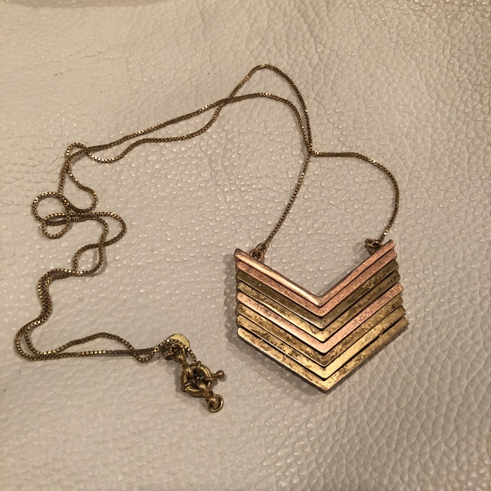 {M A D E W E L L} Triangle Necklace
